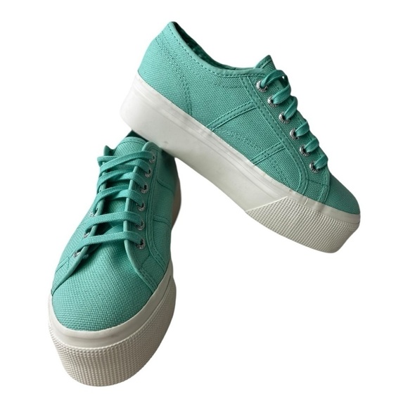 Superga Women’s 2790 Linea Up And Down Platform Trainer Sneakers - Picture 3 of 10